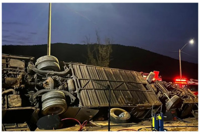 ANTT afirma que ônibus tombado com torcedores do Corinthians estava irregular