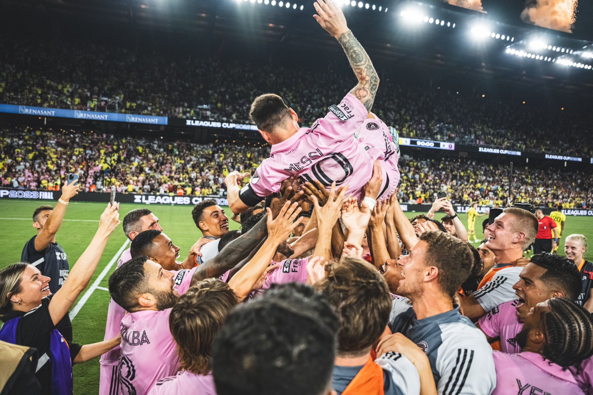 Messi foi um dos destaques do Inter Miami na conquista da Leagues Cup