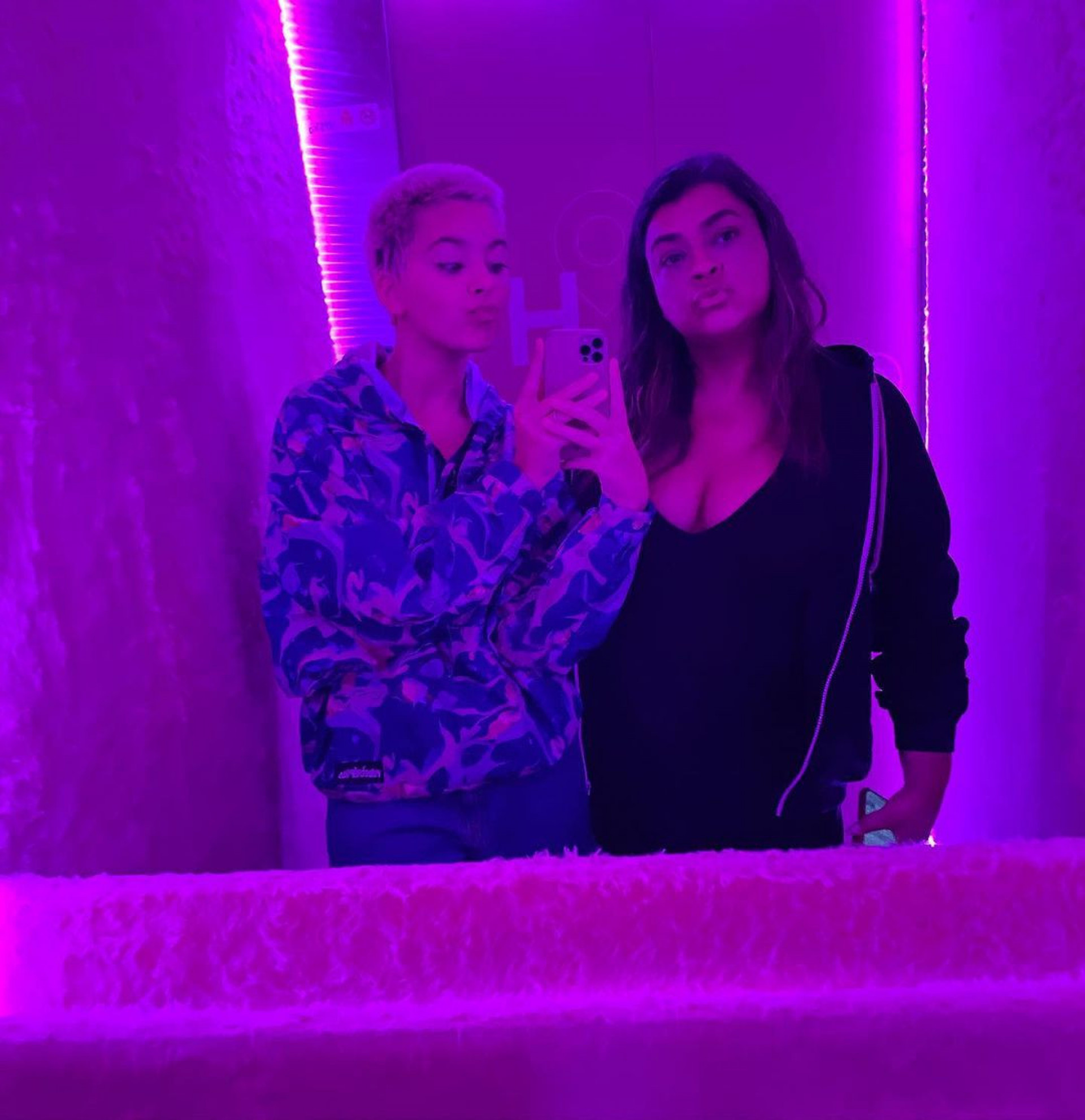 Preta Gil e a sobrinha, Flor  - Reprodução/Instagram