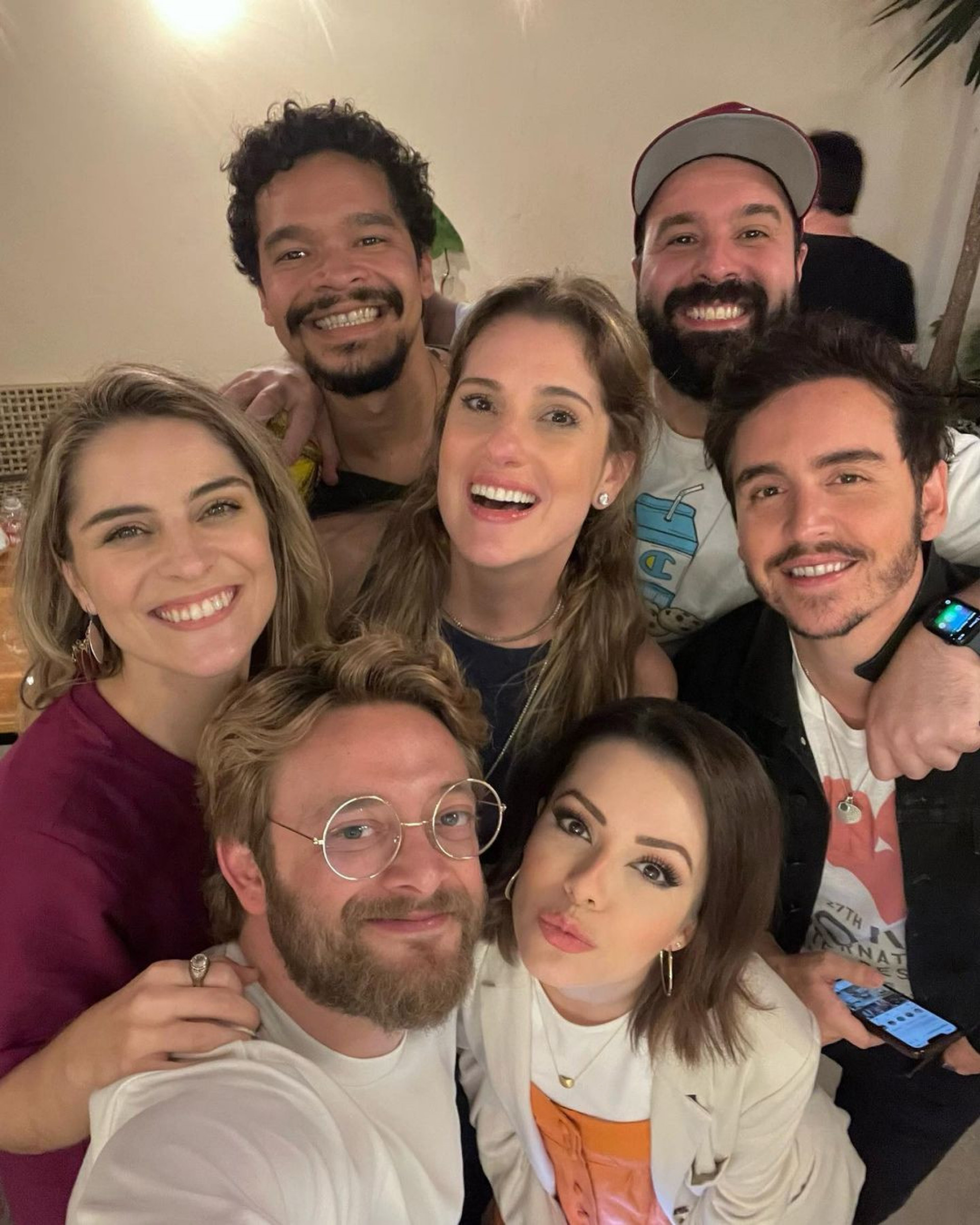 Sandy reencontra amigos do seriado 'Sandy e Junior' - Reprodução do Instagram