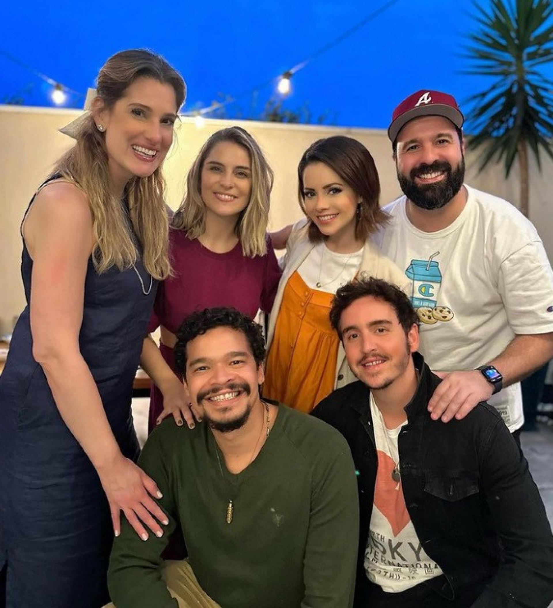 Sandy mostra reencontro com atores do seriado 'Sandy e Junior' - Reprodução do Instagram