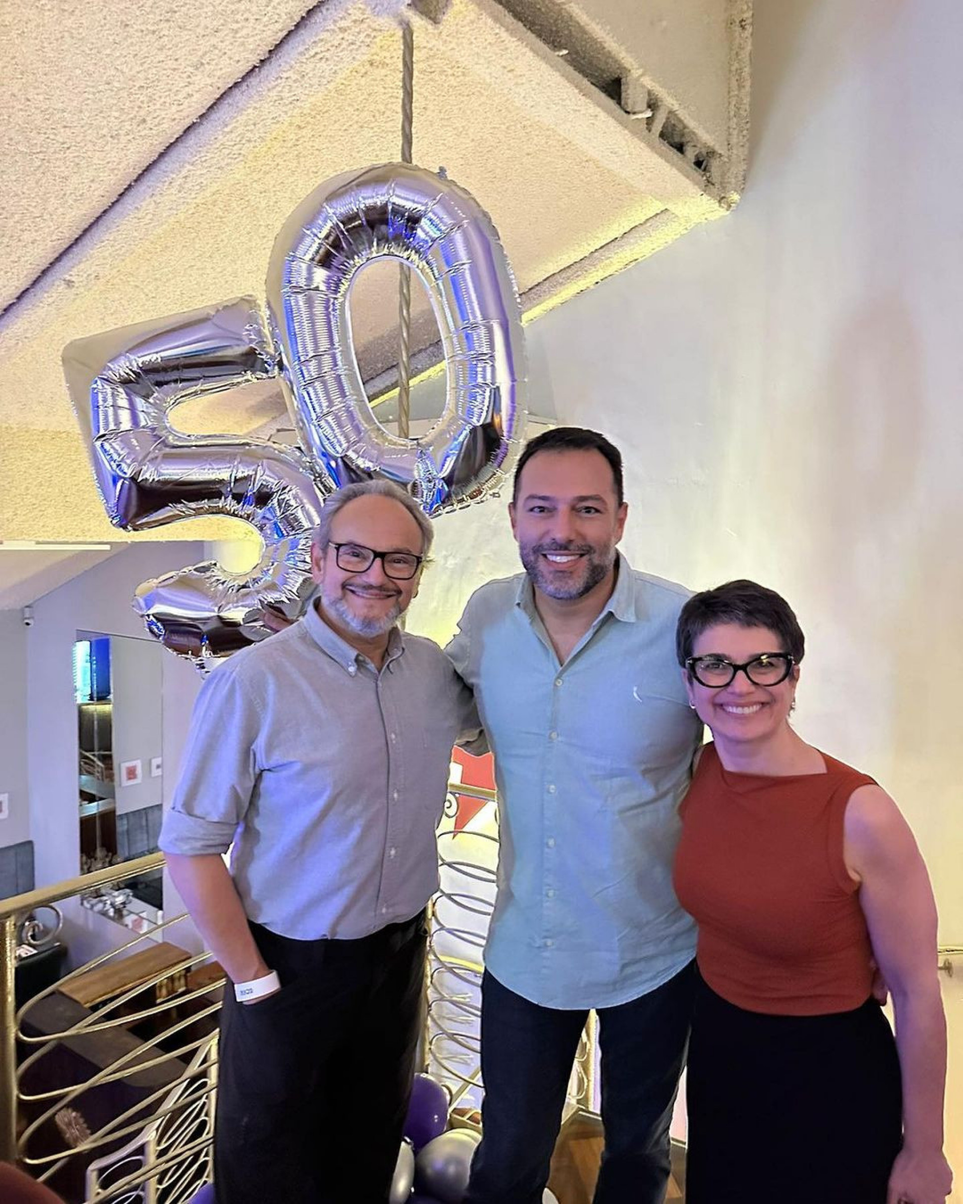 Sandra Annenberg celebra 50 anos de Fantástico - Reprodução