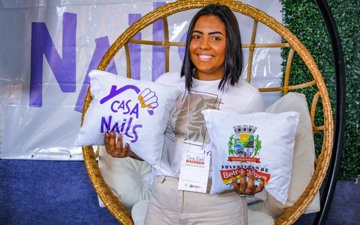 Lorrane Dias mora em Nilópolis e aproveitou para participar do workshop e aprender novas técnicas