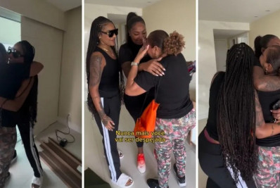 Ludmilla deu apartamento para a avó