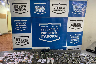 Três homens são presos acusados de tráfico de drogas em Itaboraí