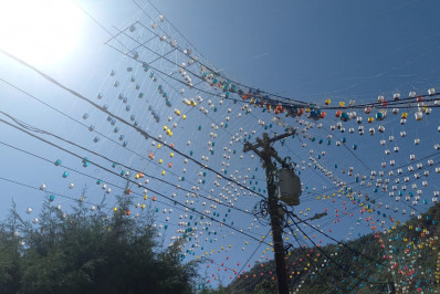 Balão atinge rede elétrica e deixa mais de 100 casas sem energia em Petrópolis