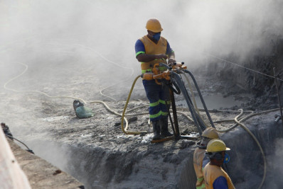 Obras da Avenida Zoelo Sola utilizam tecnologia de ponta para auxiliar nas escavações