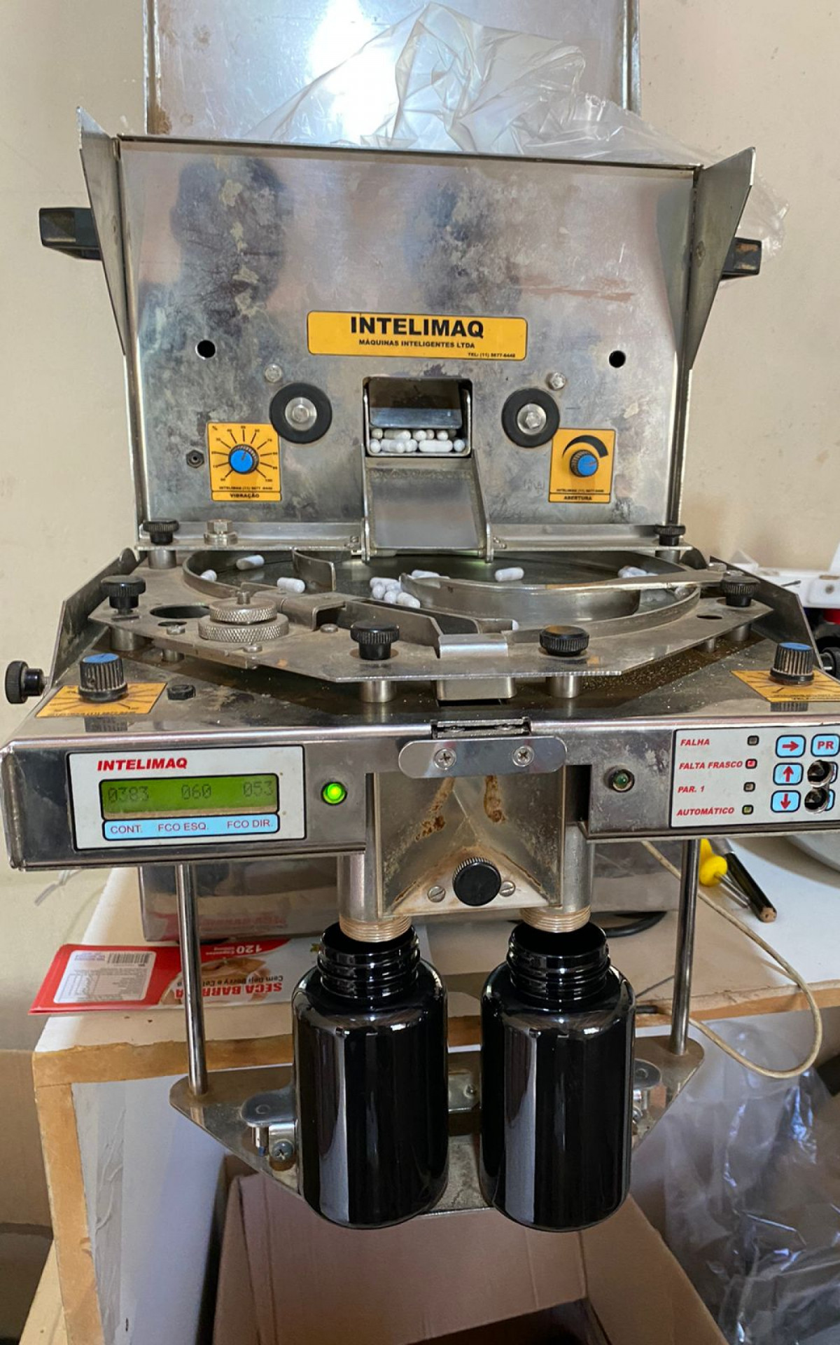 A fábrica clandestina de suplementos alimentares ficava localizada em Campo Grande  - Divulgação