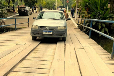 Sana receberá ponte metálica para garantir acesso e segurança