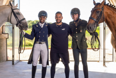 Neymar se torna embaixador de grupo de esportes equestres