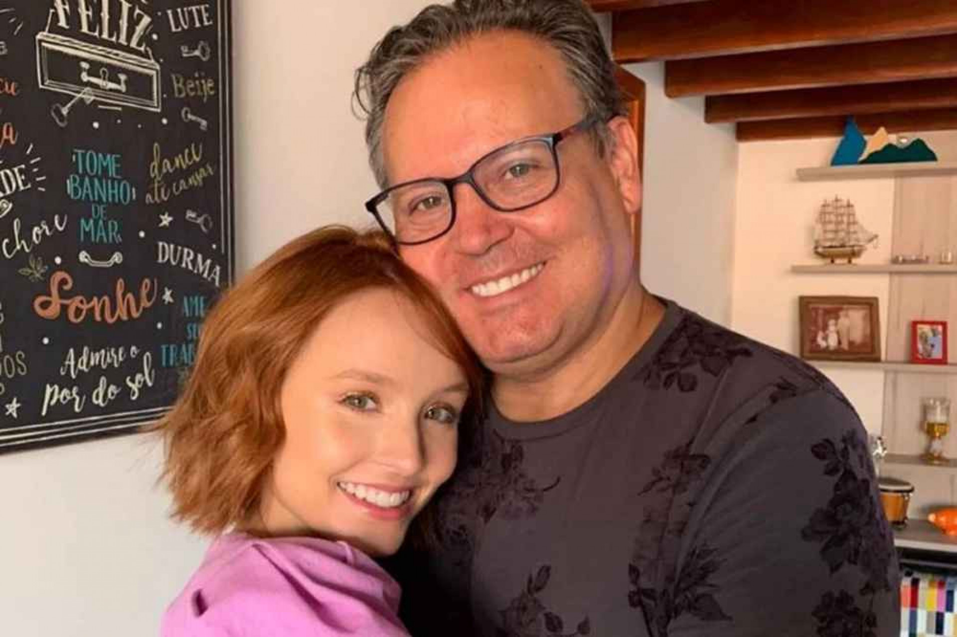 Gilberto Elias e Larissa Manoela - Foto reprodução internet