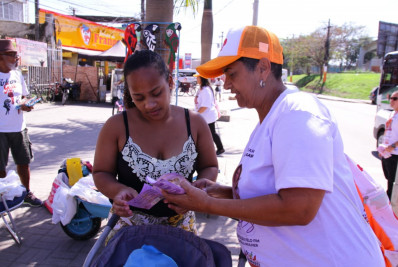 Secretaria de Assistência Social de Belford Roxo vai às ruas anunciar serviços à população
