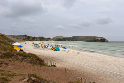 Frente fria deixa tempo instável em Cabo Frio