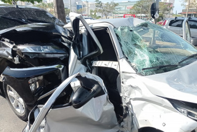 Morre idoso vítima de engavetamento na Barra da Tijuca