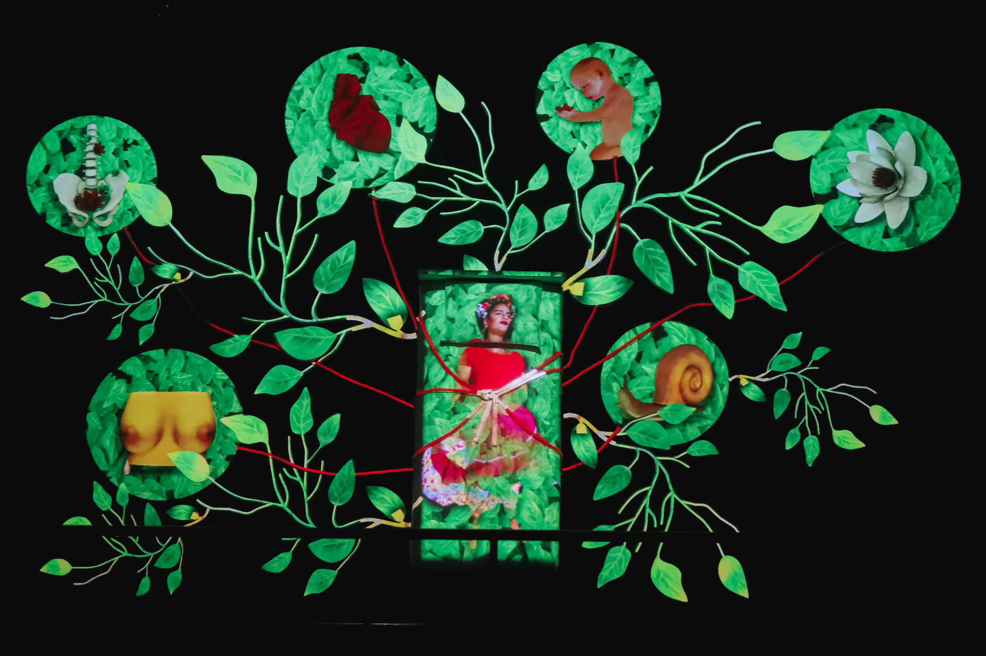 Temporada de 'Frida Kahlo - Uma Biografia Imersiva' é prorrogada até outubro, no Forte de Copacabana, Zona Sul do Rio - Divulgação