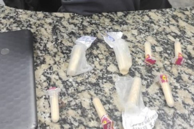 PM apreende drogas após fuga de criminoso no distrito de Iguabinha, em Araruama