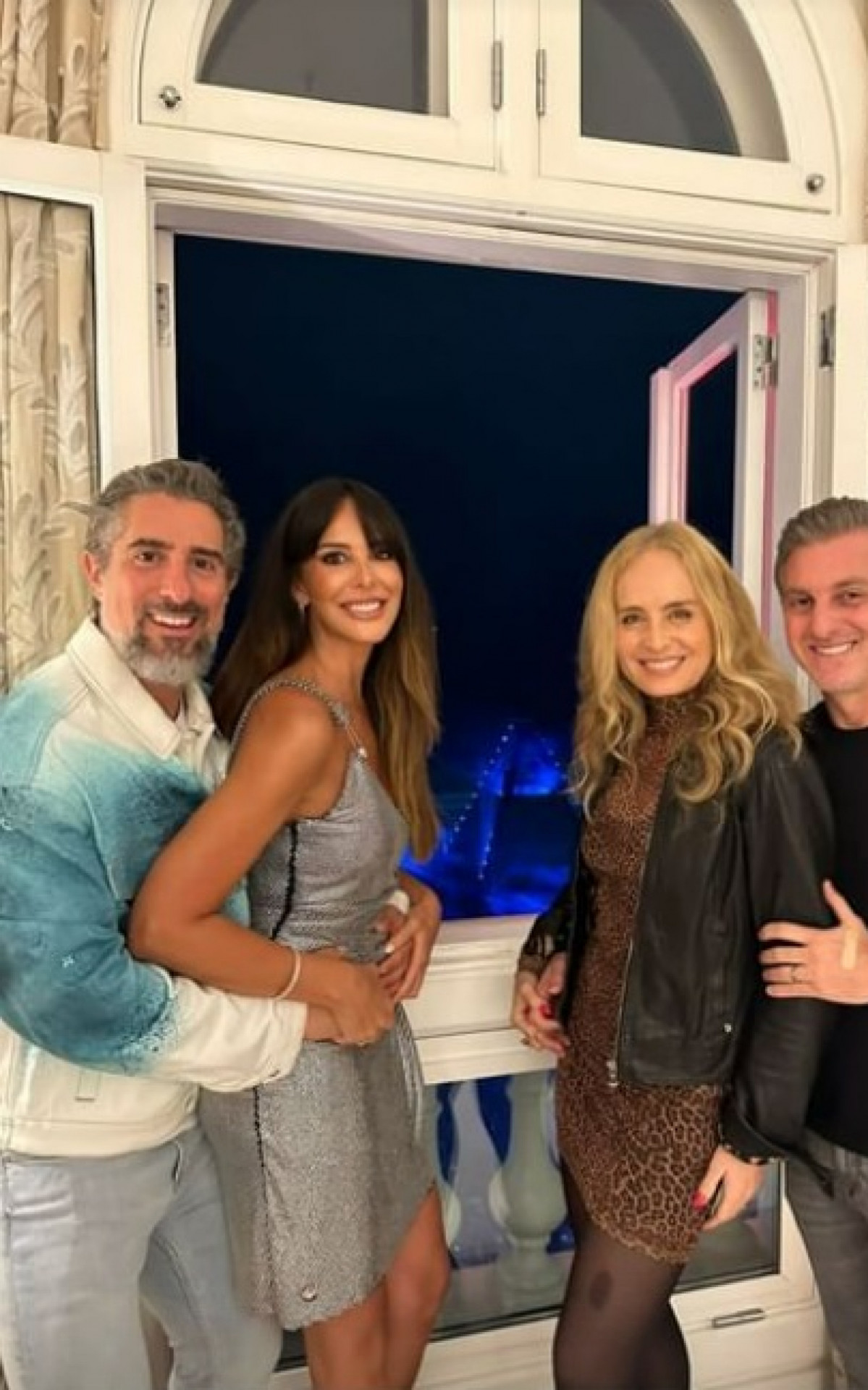 Marcos Mion, Suzana Gullo, Angélica e Luciano Huck - Reprodução do Instagram