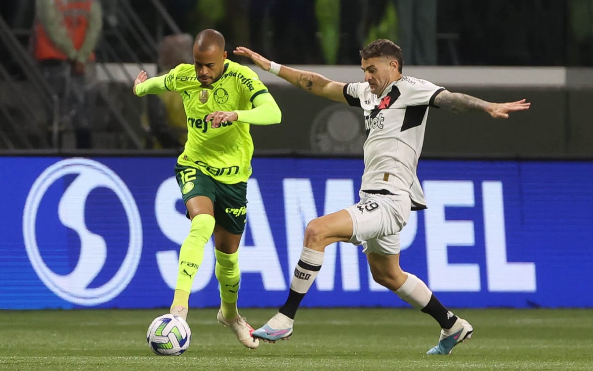 Vasco perdeu para o Palmeiras jogando no Allianz Parque