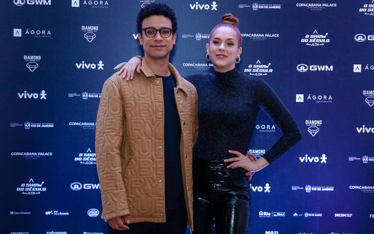 Sérgio Malheiros e Sophia Abraão