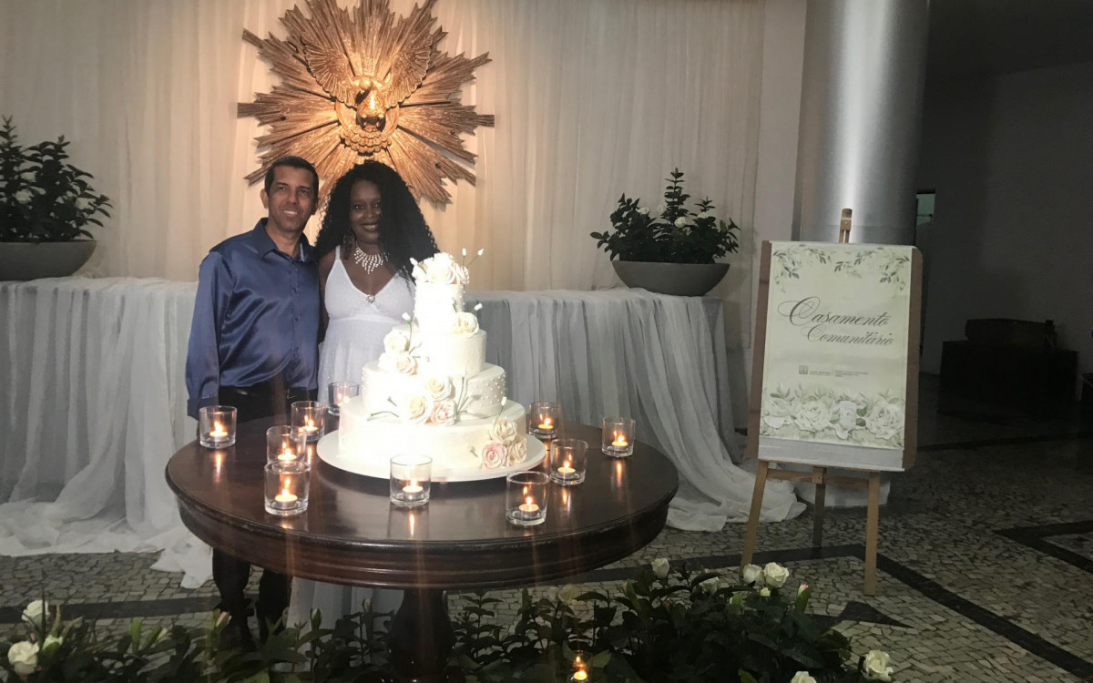 O casal Raquel e Eduardo - Divulgação / TJRJ