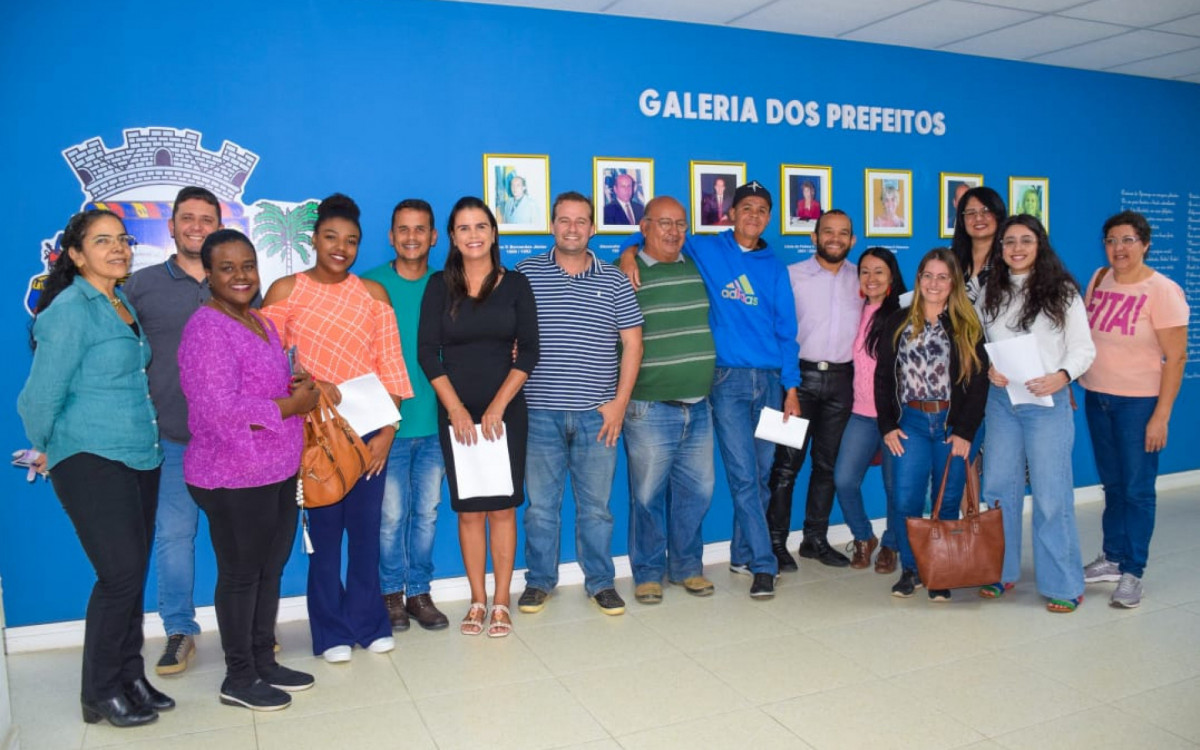 Prefeito recebeu concursados na sétima chamada de 2023