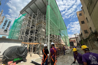 Casa Norival de Freitas segue sendo restaurada pela Prefeitura