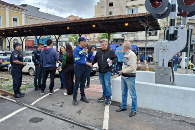 Prefeitura de Barra Mansa realiza ação em conjunto com a ANTT e MRS