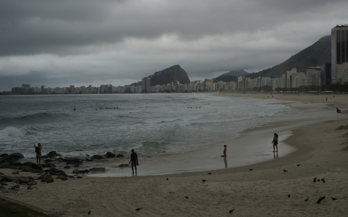 Movimentação Copacabana e Leme, nesta terça-feira (29). - Bruno Kaiuca/Agência O Dia