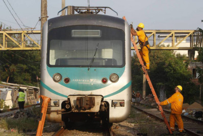 SuperVia é multada em R$ 42 mil por princípio de incêndio em trem do ramal Belford Roxo 