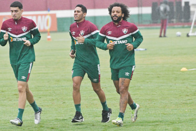 Marcelo segue treinando sem bola, e só deverá voltar ao Fluminense após Data Fifa