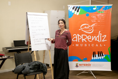 Oficina de capacitação do Aprendiz Musical promoveu reflexões sobre o projeto