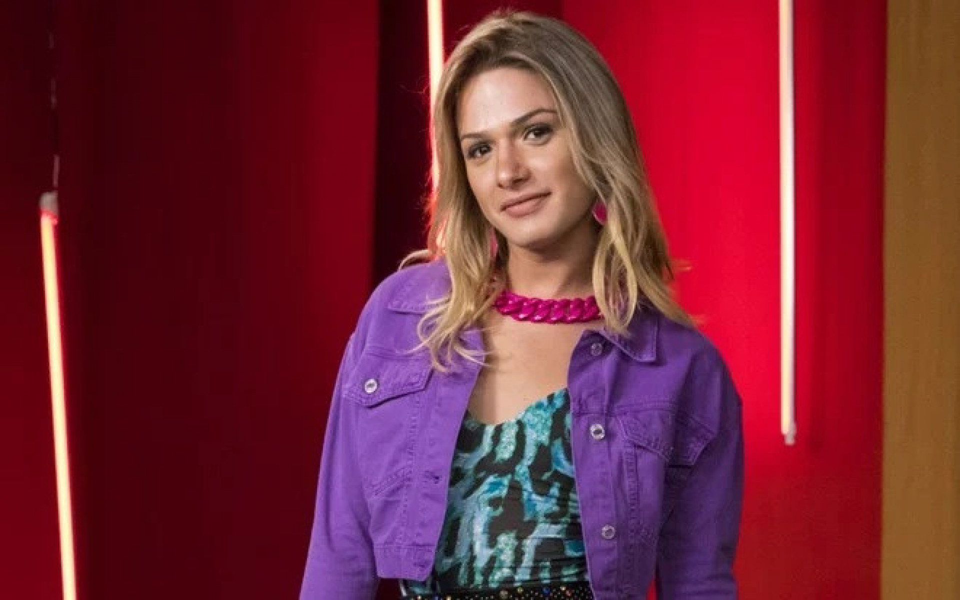 Atriz Glamour Garcia como Britney, na novela 'A Dona do Pedaço' - Divulgação / TV Globo