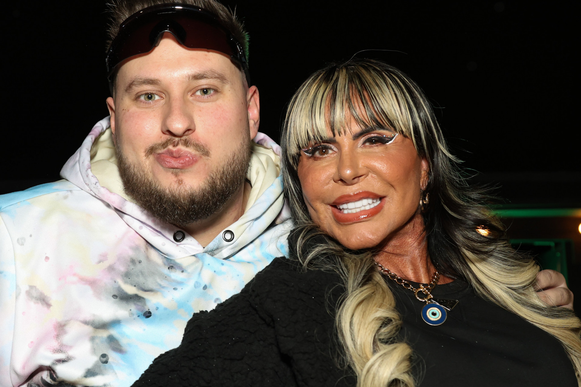 Gretchen grava clipe com WZ Beat em São Paulo - Tomze Fonseca/ AgNews