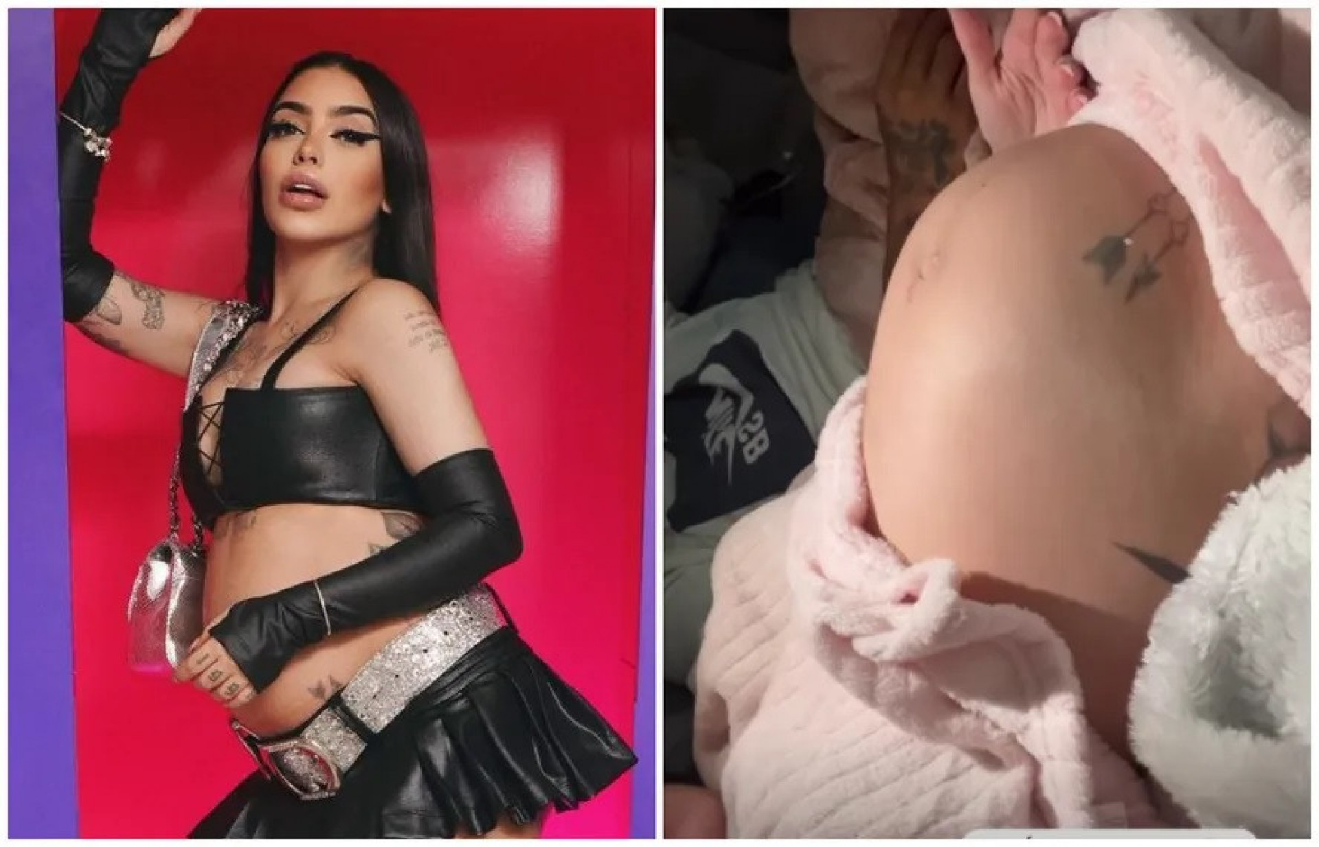 MC Mirella exibe barriga de quase seis meses de gravidez - Reprodução / Instagram