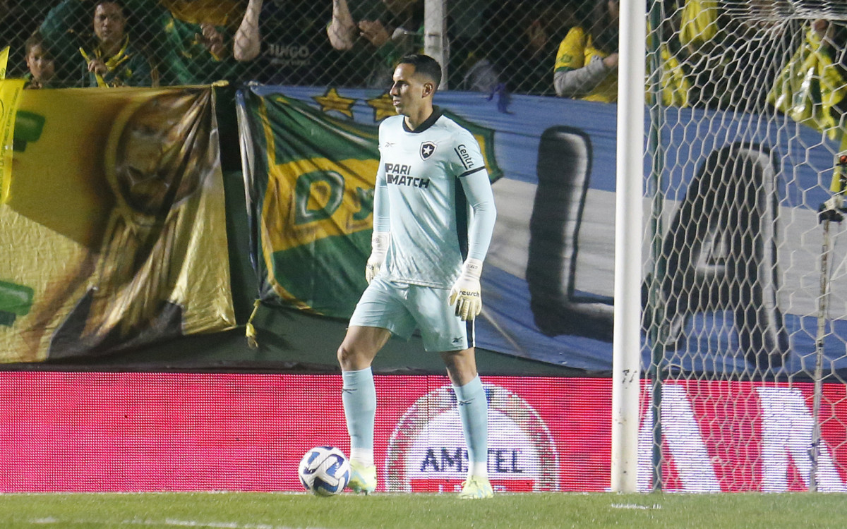 Gatito, Defensa y Justicia ARG x Botafogo pela Copa Sul-americana no Estádio Florencio Sola. Na noite desta quarta-feira (30).