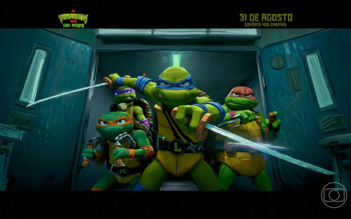 Ana Maria Braga promove a estreia do filme 'As Tartarugas Ninja: Caos Mutante' no 'Mais Voc&ecirc;'