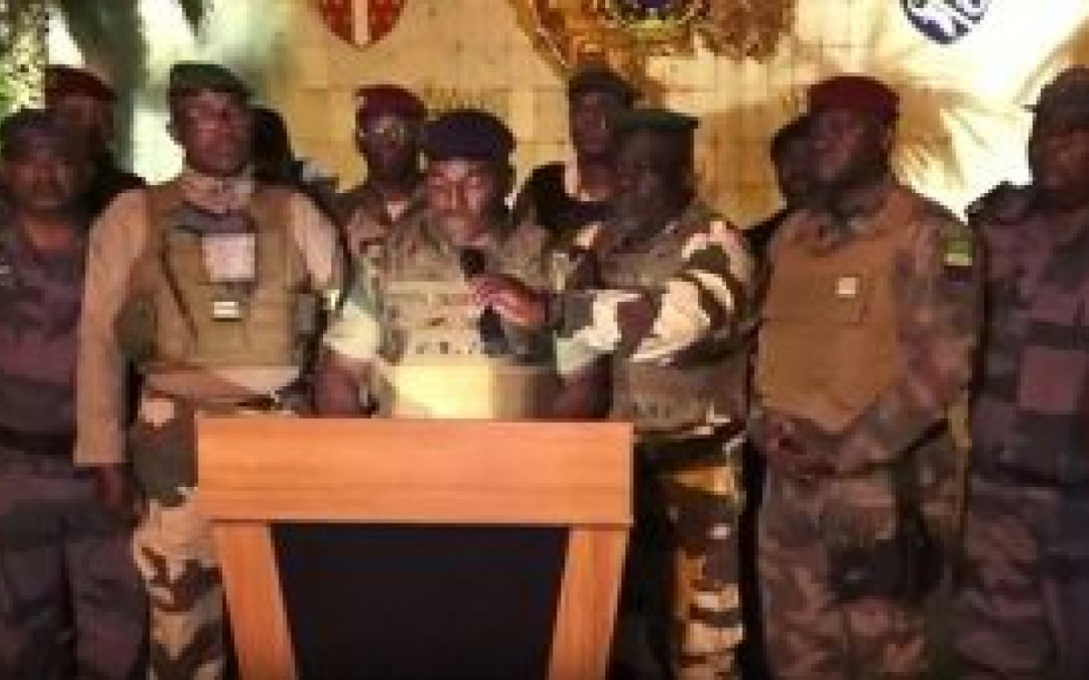 Junta militar declara golpe de estado após eleições no Gabão nesta quarta-feira, 30