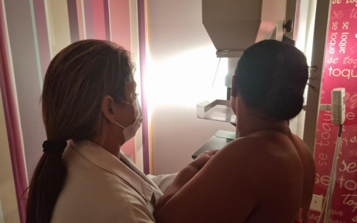 Até o dia 6 de setembro, serão oferecidos por dia 70 exames de mamografia e 60 de ultrassonografias