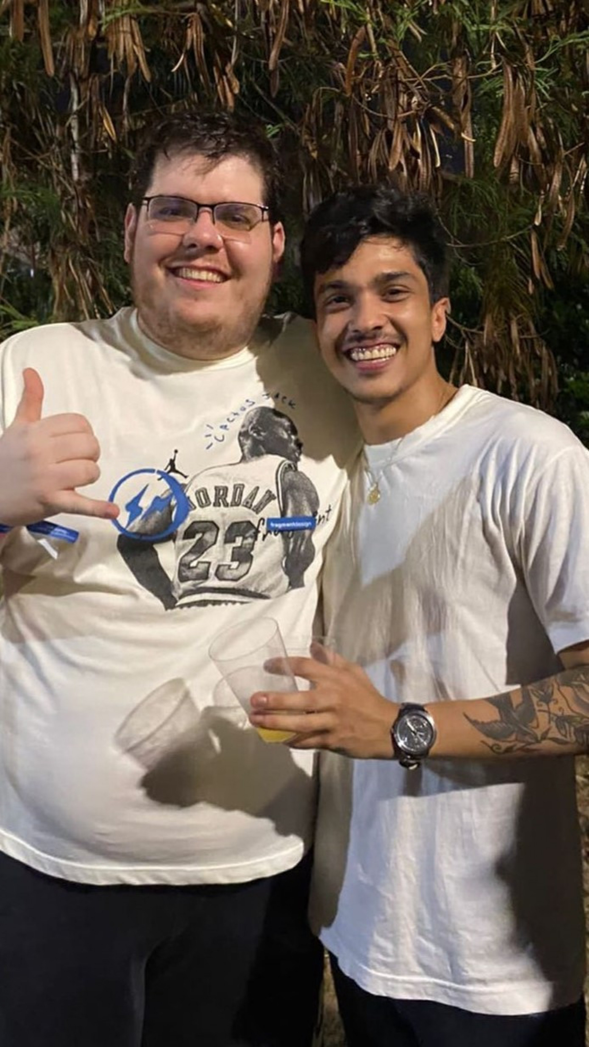 Chico Veiga é do Rio de Janeiro e começou a se tornar conhecido na internet após participar de lives no canal de Casimiro Miguel, o Cazé - Reprodução / Instagram