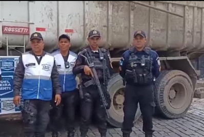 PM recupera em Paty do Alferes caminhão roubado em Belford Roxo