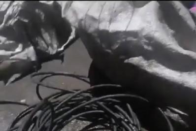 Operação apreende 65 quilos de cobre e 80 de cabos de alta tensão em ferros-velhos