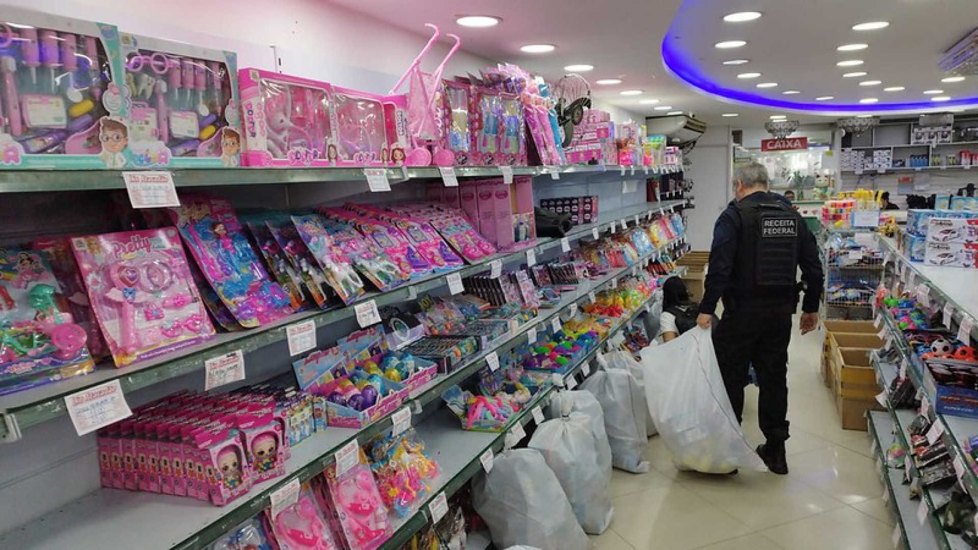 O valor total da apreensão é de aproximadamente R$ 5 milhões - Divulgação/Receita Federal