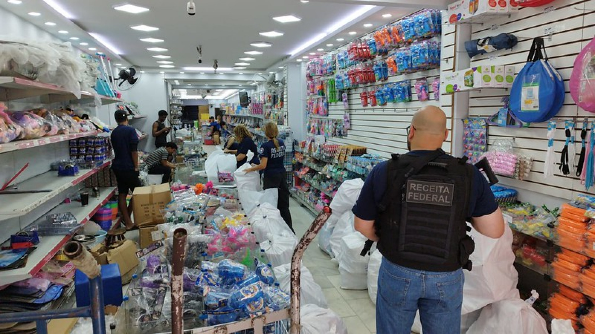 O valor total da apreensão é de aproximadamente R$ 5 milhões - Divulgação/Receita Federal