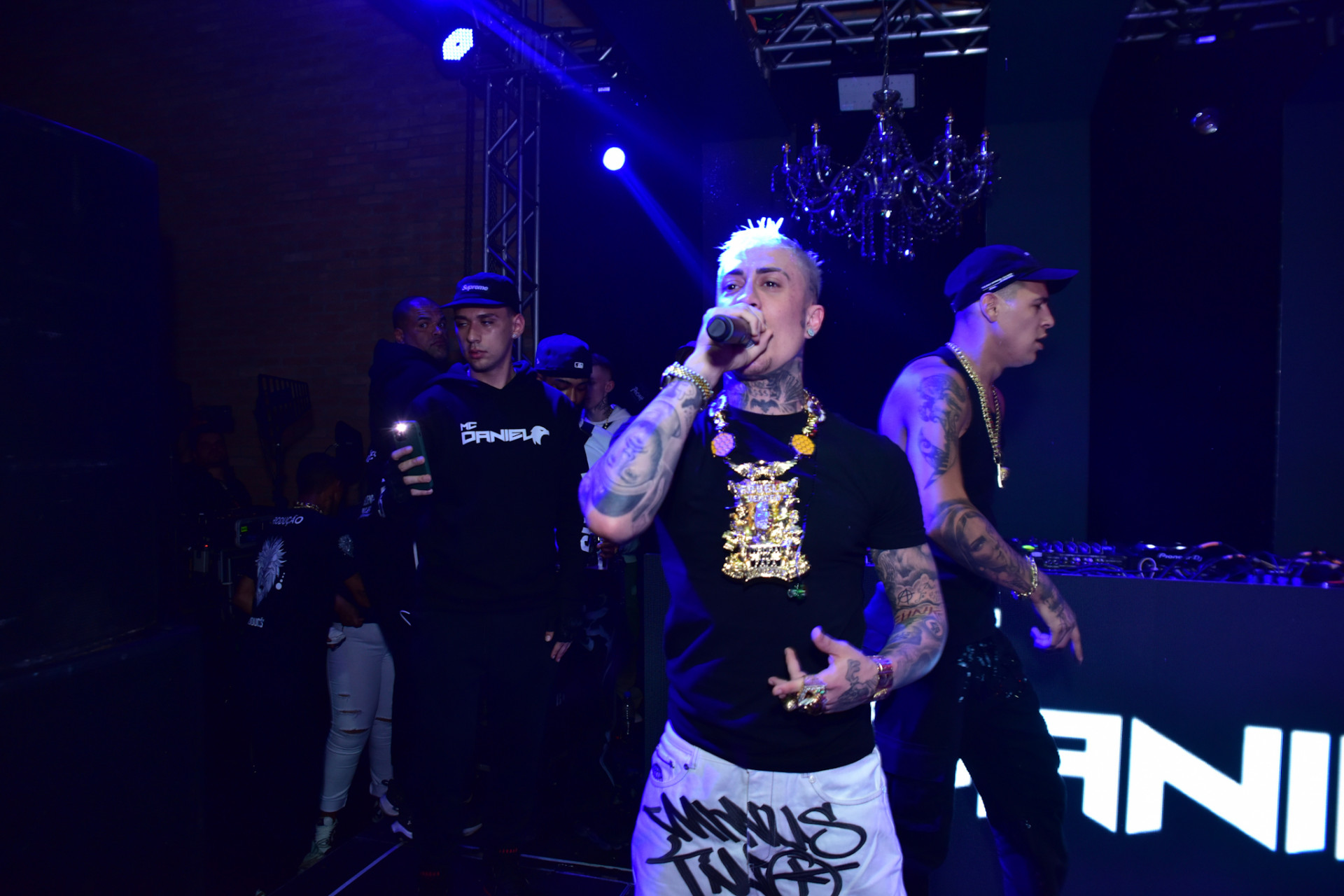 MC Daniel se apresenta em festa de influenciadora digital - Leo Franco / AgNews