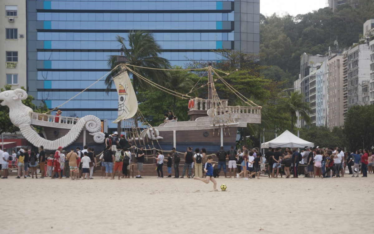 Going Merry na Praia de Copacabana é Hoje!!! Vamos trazer o melhor para  vocês de One Piece. 