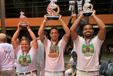 Araruamenses conquistam títulos nos Jogos Mundiais de Capoeira