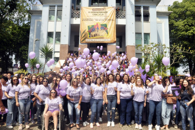 Magé encerra Agosto Lilás com grande caminhada