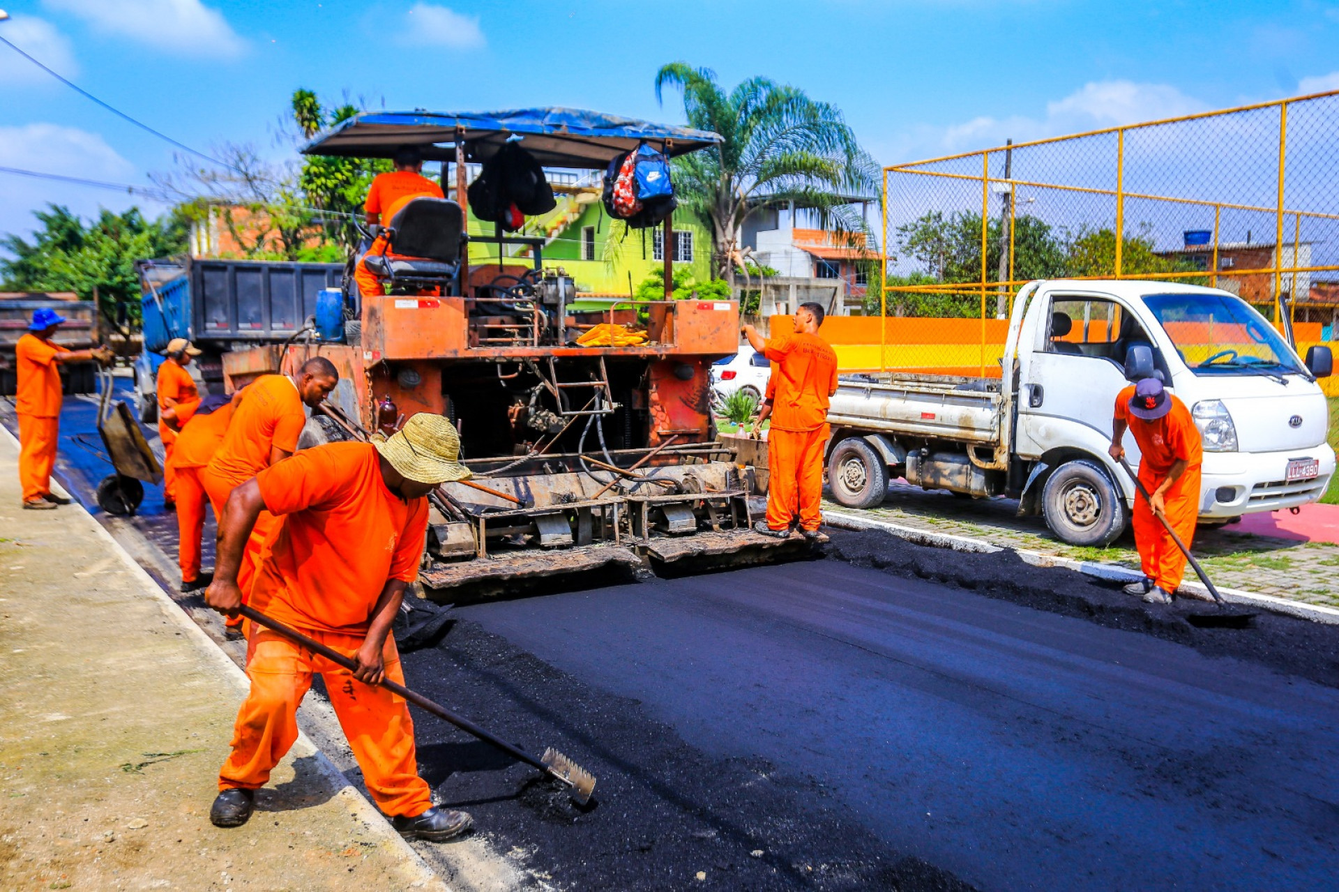 O pacote de interven&ccedil;&otilde;es com saneamento, drenagem e pavimenta&ccedil;&atilde;o beneficiar&aacute; o bairro Recantus - Rafael Barreto / PMBR