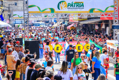 Belford Roxo realiza segundo dia de desfile cívico com 16 escolas em Nova Aurora