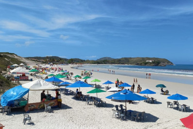 Setembro chega com tempo firme e sol em Cabo Frio